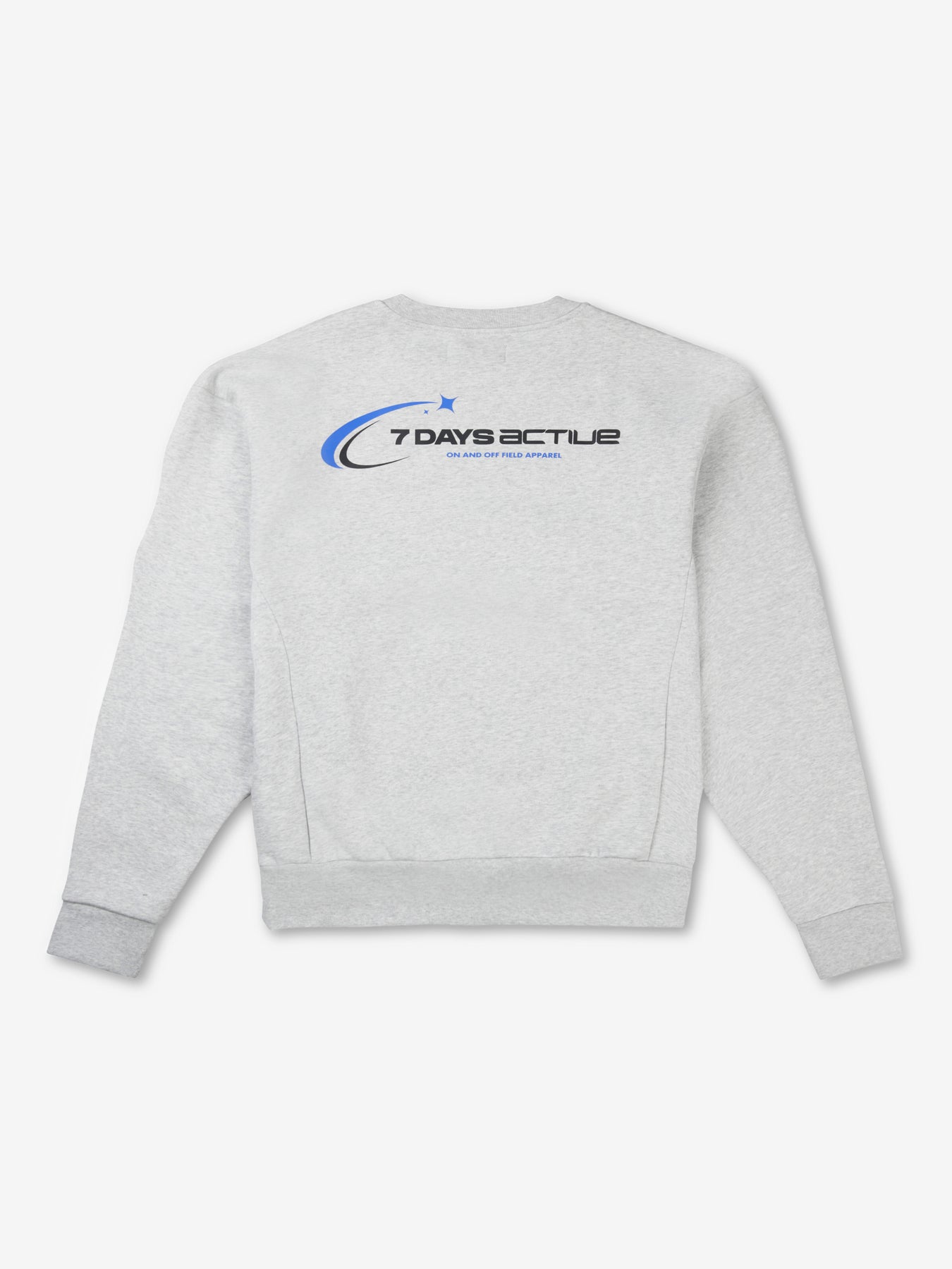 Organic Crewneck - Heather Grey