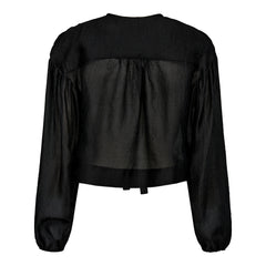 Moniquecc Tie Blouse - Black