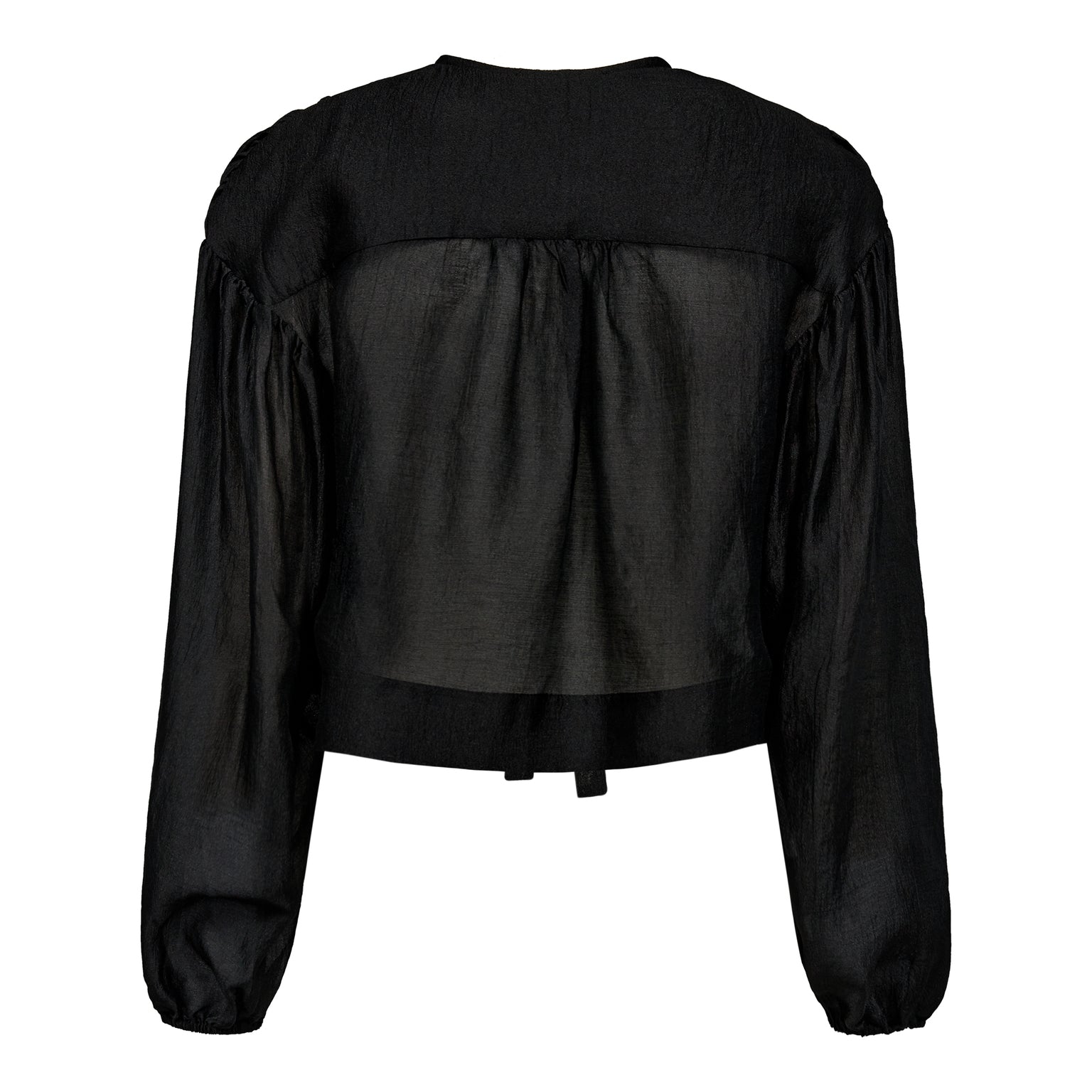 Moniquecc Tie Blouse - Black