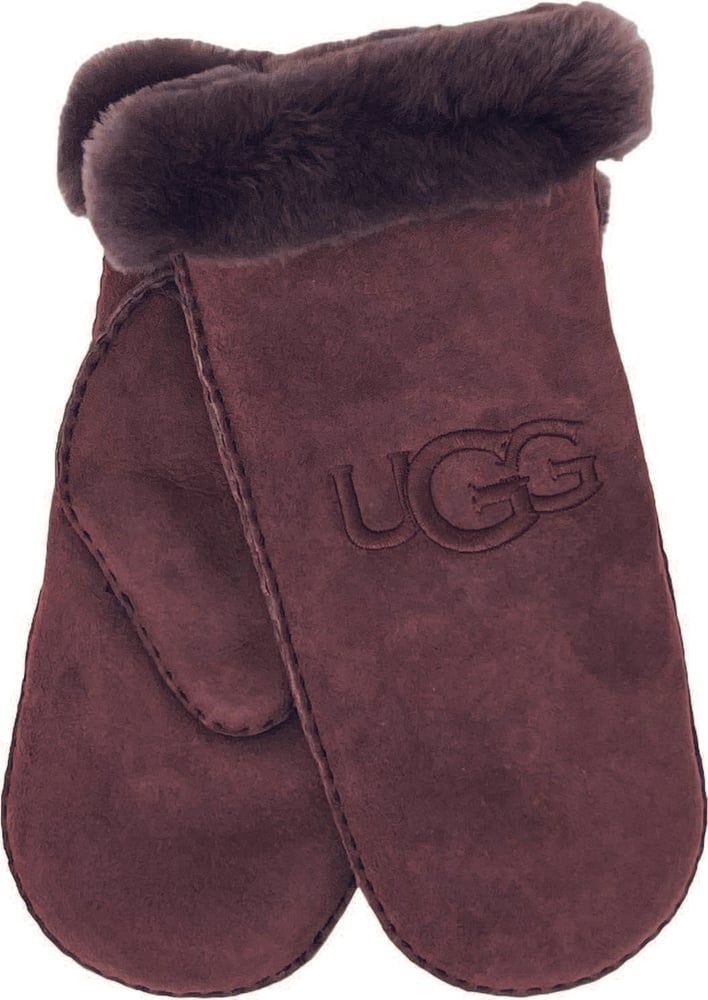 UGG Sheepskin Embroider Mitten - Allspice