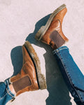 2976 Leonore Faux Fur Lined Chelsea Boots - Butterscotch Orleans