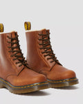 1460 Serena Fuskpälsfodrade Skinnboots - Butterscotch Orleans