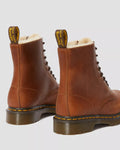 1460 Serena Fuskpälsfodrade Skinnboots - Butterscotch Orleans