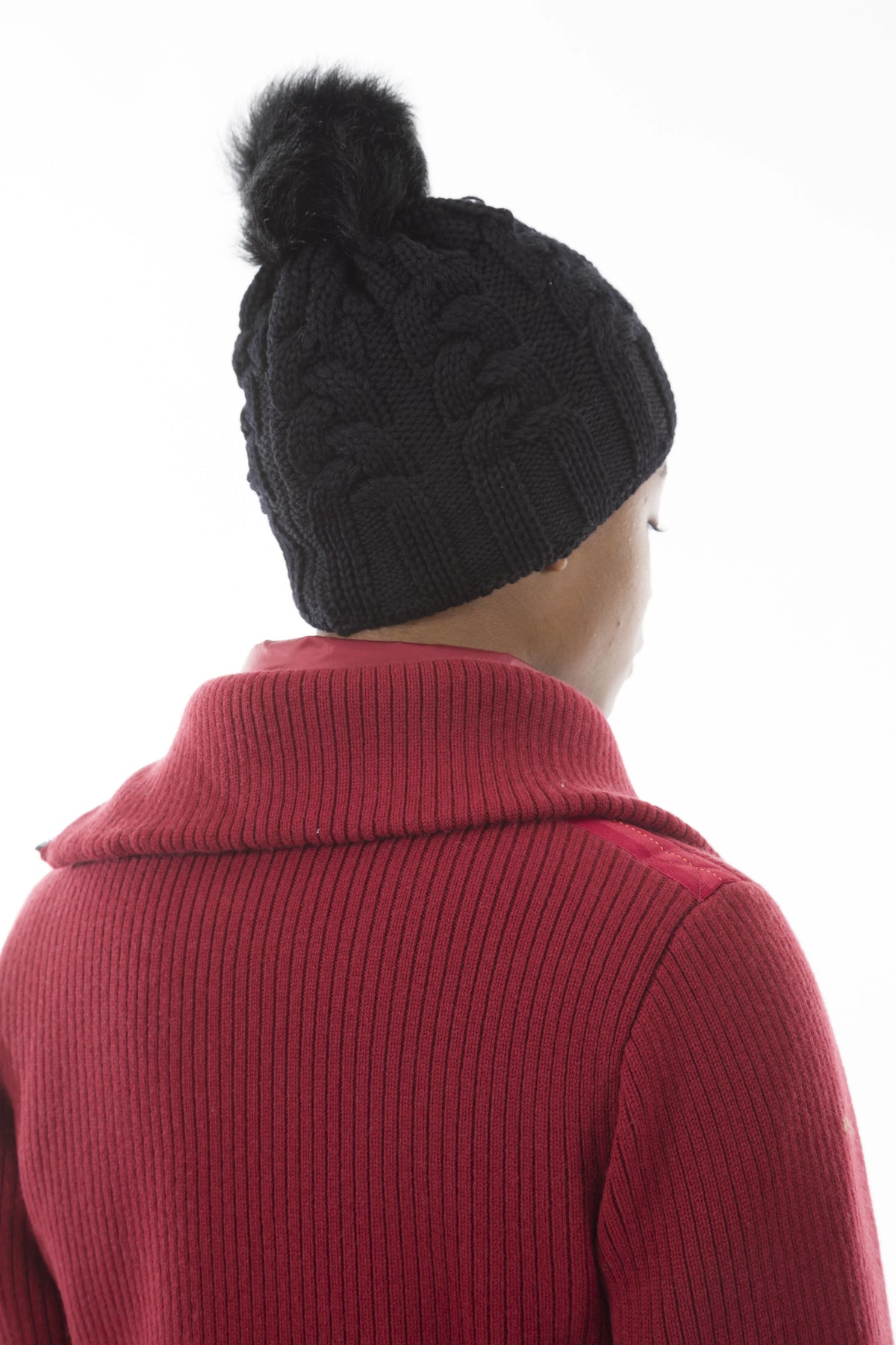 Cable Hat - Black