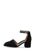 Biadevived Pump Micro Suede - Svart