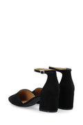 Biadevived Pump Micro Suede - Svart