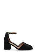 Biadevived Pump Micro Suede - Svart