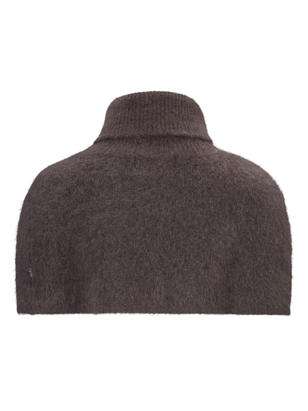 Sylvia Chunky Neck - Mörkbrun