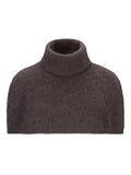 Sylvia Chunky Neck - Mörkbrun