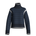 Boat Sweater Dam - Marinblå