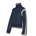Boat Sweater Dam - Marinblå