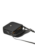 Glossy Cow Iris Bag - Black