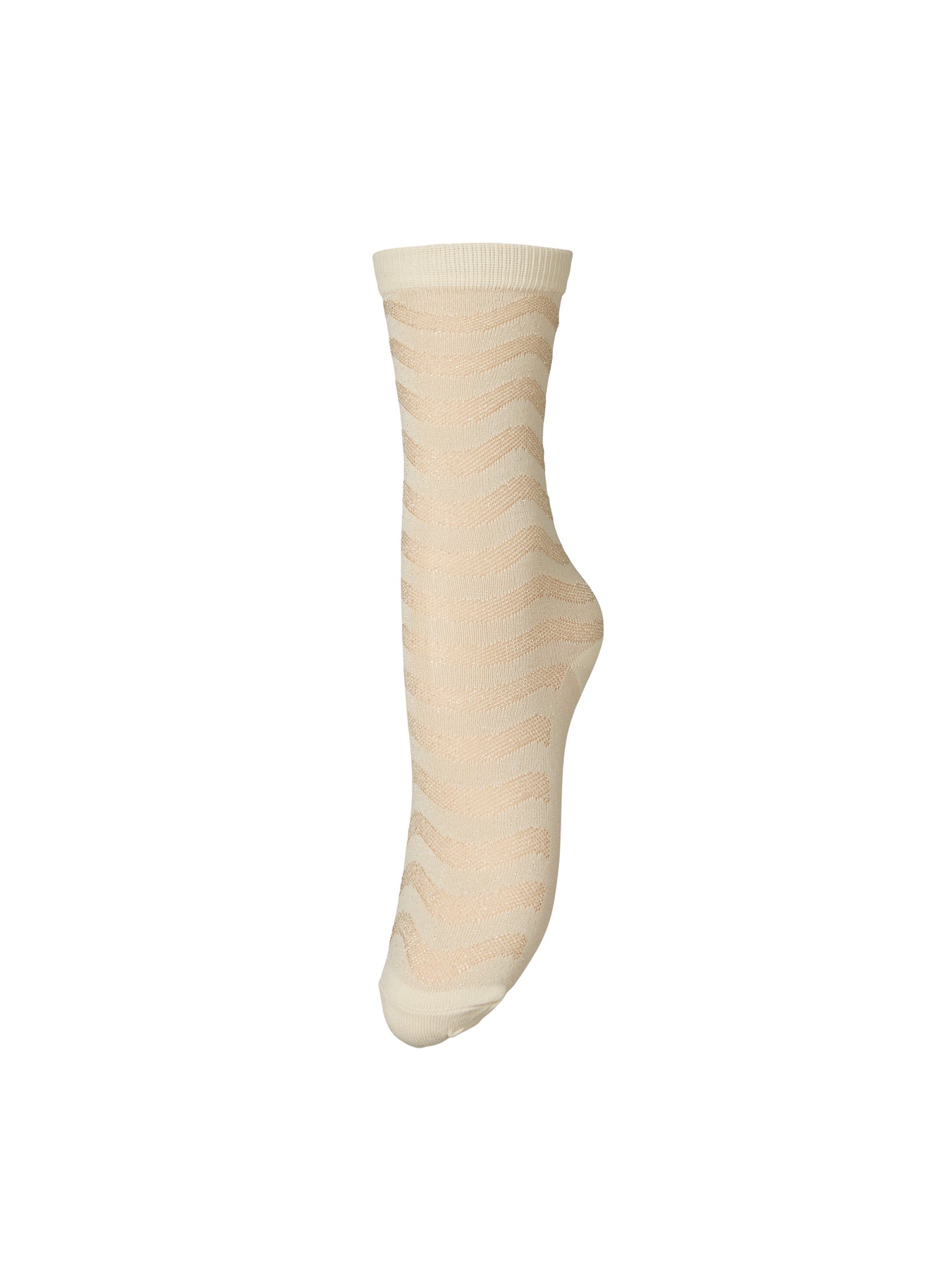 Dopamina Glitter Sock - Birch White