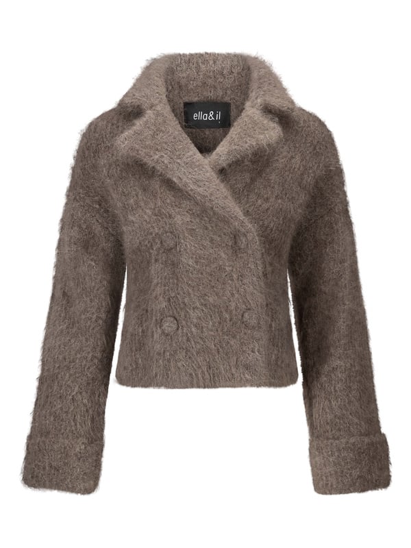 Fenny Chunky Cardigan - Brun