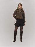 Fenny Chunky Cardigan - Brun