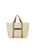 Canvas Berta Bag - Birch White