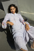 Cotton Slub Shirt Dress - Flower Market