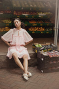 Flow Dress - Carmine Rose