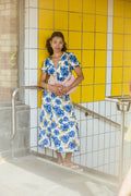 Bellavista Midi Dress - Isadora Floral Navy