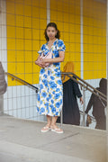 Bellavista Midi Dress - Isadora Floral Navy