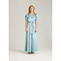 Emma Dress - Stone Blue