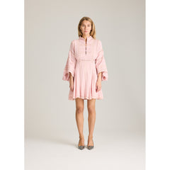 Lita Dress - Pale Mauve Roses
