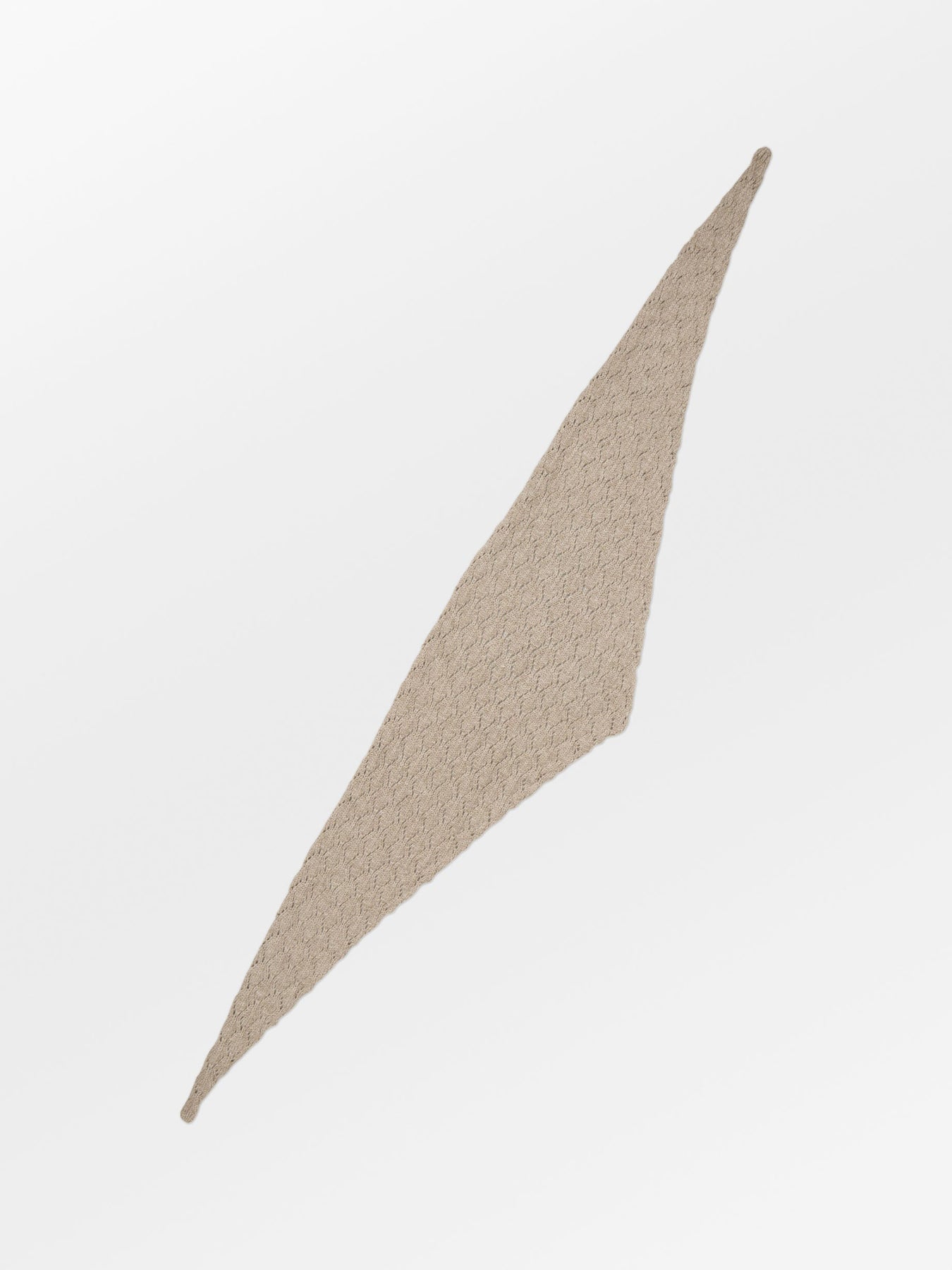 Woona Opalia Halsduk - Dark Beige Melange