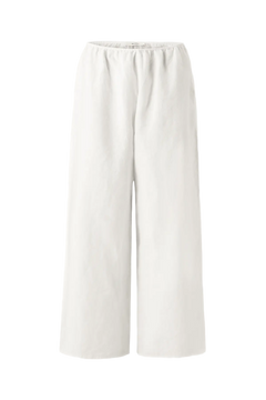Linen Sailor Pant - White