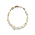 Daisy Flower Bracelet - Gold