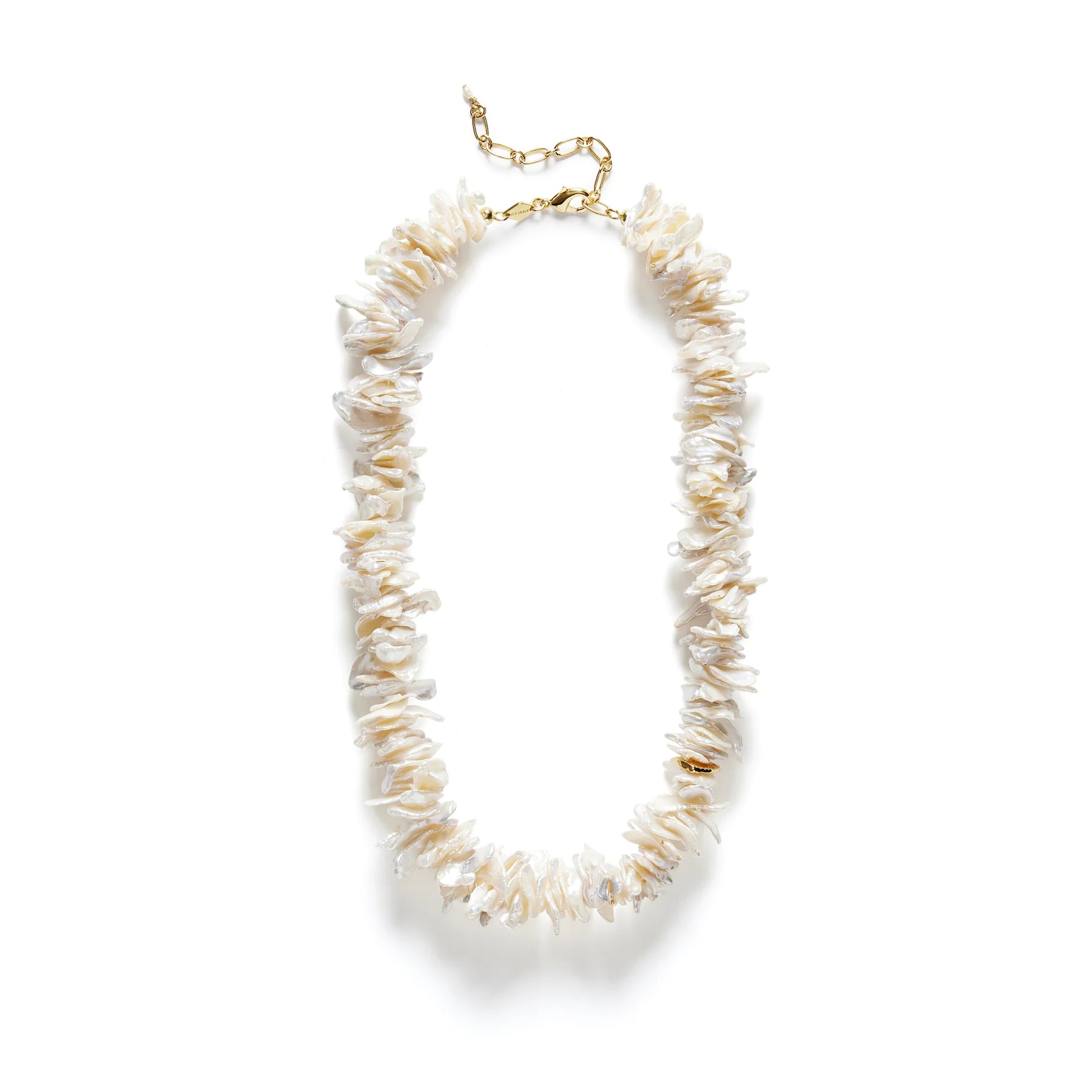 Pearl Power Necklace - Gold