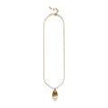 Golden Pebble Necklace - Guld