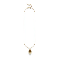 Golden Pebble Necklace - Gold
