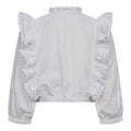 LaceyCC Frill Shirt - White