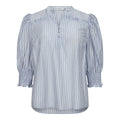 SamiCC Stripe SS Shirt - Pale Blue