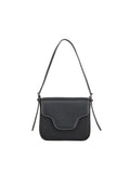 Grained Iris Small Bag - Black