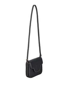 Grained Iris Small Bag - Black