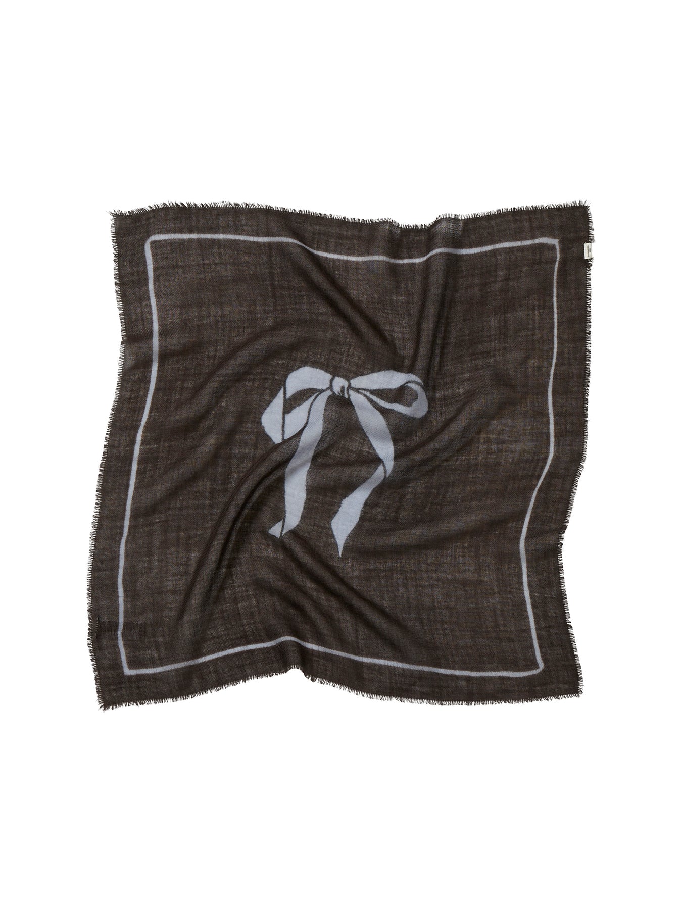 Bow Wica Scarf - Hot Fudge Brown