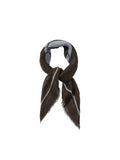 Bow Wica Scarf - Hot Fudge Brown
