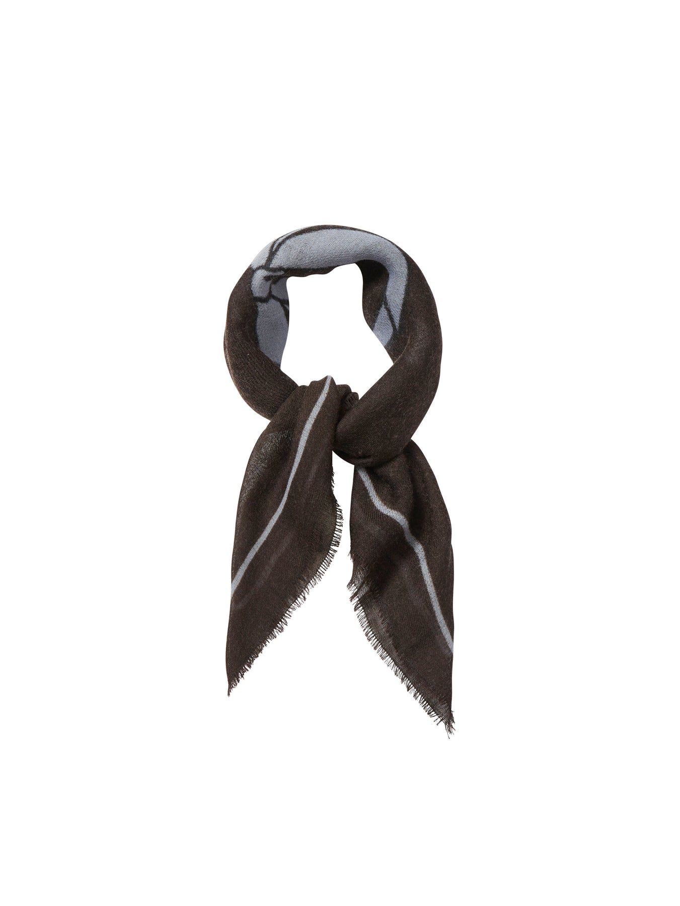 Bow Wica Scarf - Hot Fudge Brown