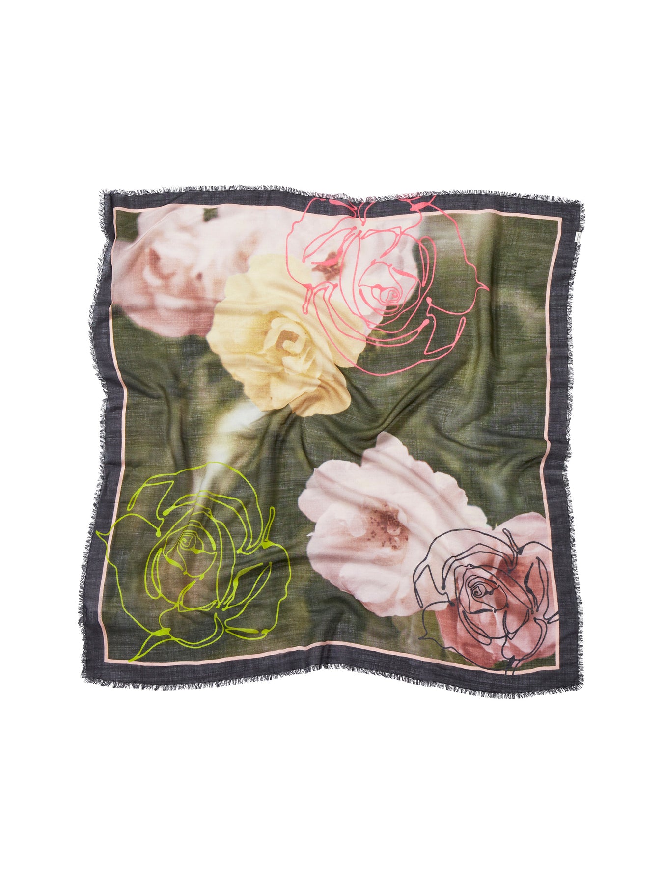 Rossa Siw Scarf - Multi Col.