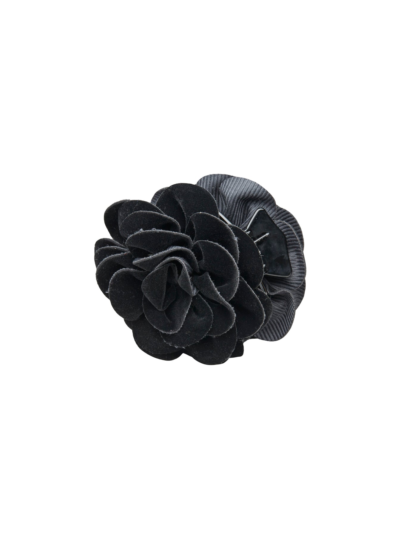 Velvet Peromia Hair Claw - Black