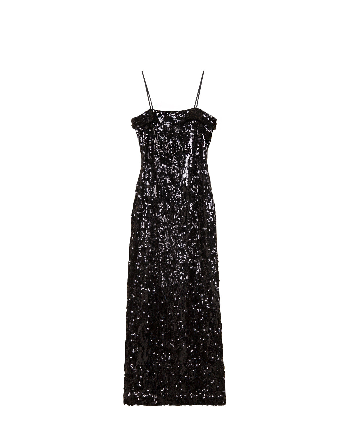 byTiMo Sequins Strap Dress - Svart