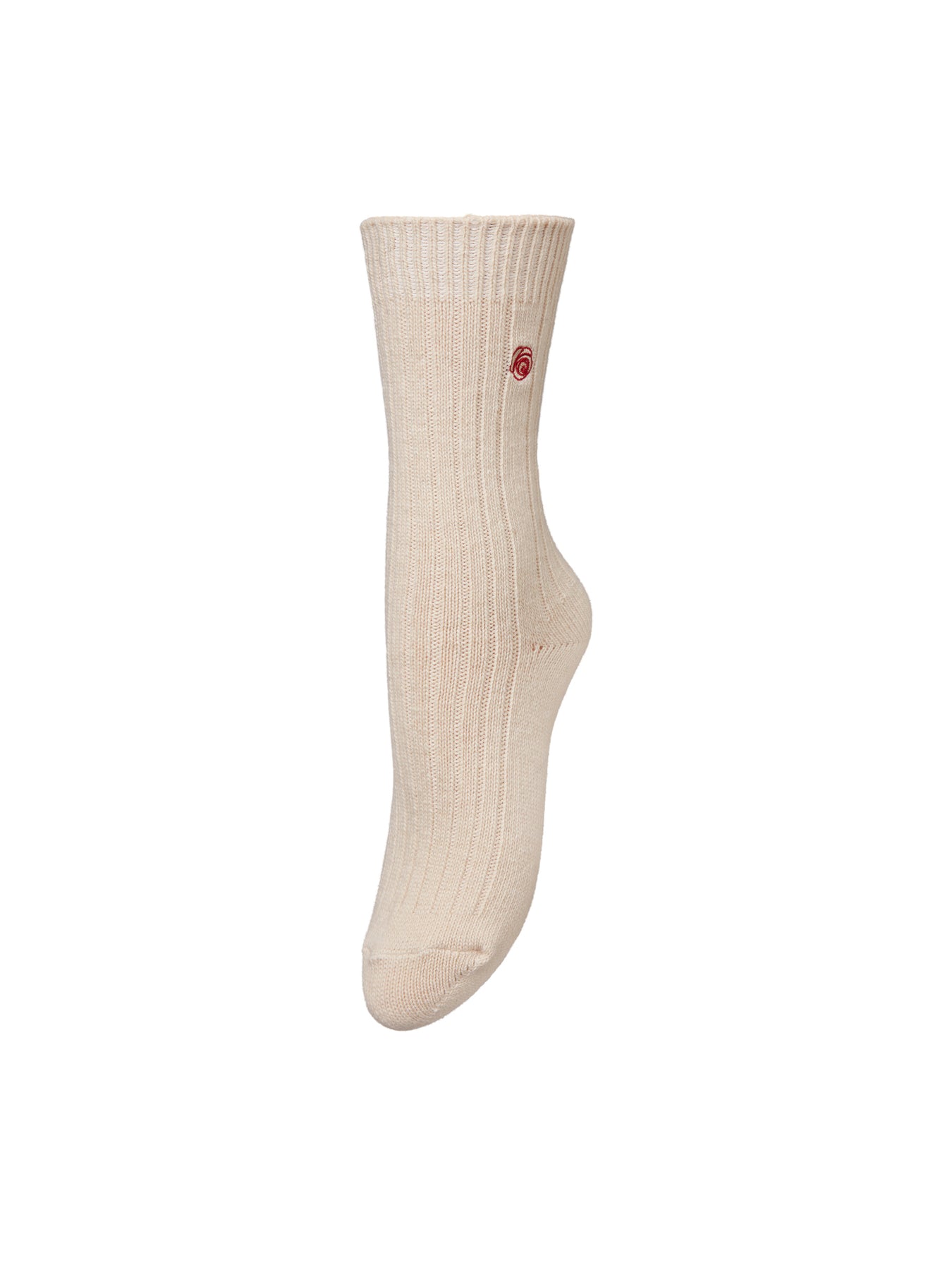 Rose Wola Sock - Cement Beige