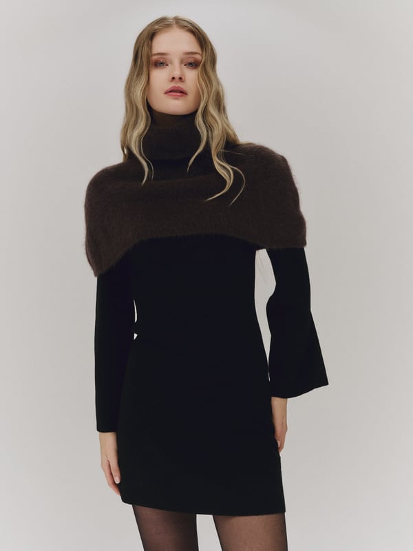 Melina Merino Dress - Svart