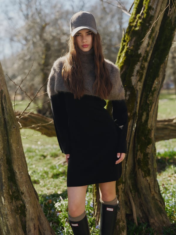 Melina Merino Dress - Svart