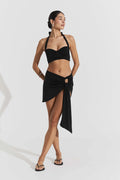 Haven Mini Skirt - Pearl Black