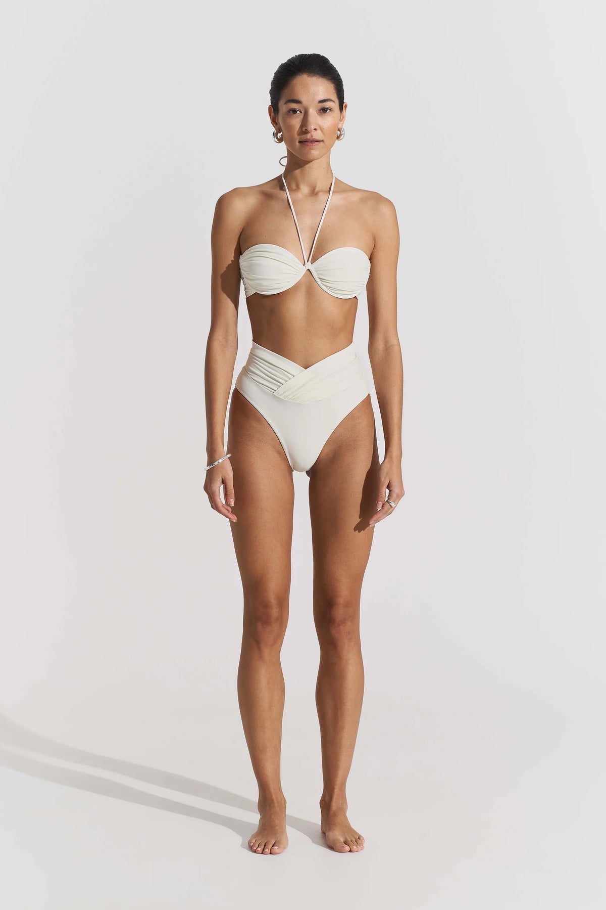 Bay Bikinitrosa - Pearl White
