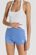 Cotton Sport Shorts - Ljusblå