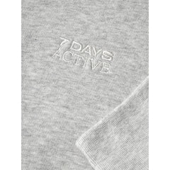 Organic Fitted Crewneck - Heather Grey