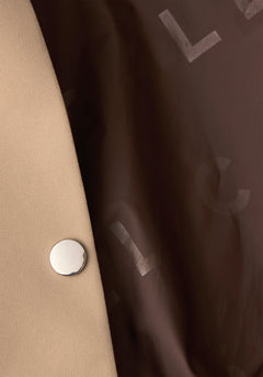 Scandi Trench Rain Coat - Sand Beige